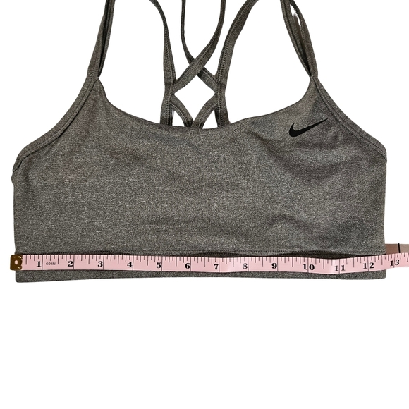 Nike Sports Bra, Heather Grey, Medium - Picture 11 of 11